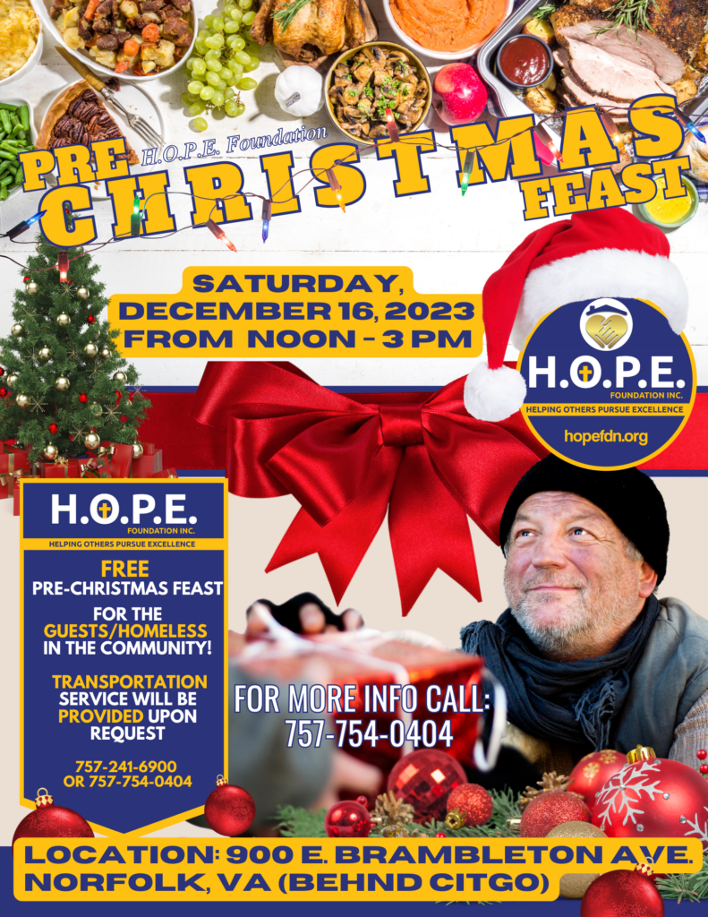 12-16-23 H.O.P.E. Foundation Pre-Christmas Dinner